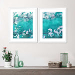 White Cherry Blossoms In Japan Wall Art