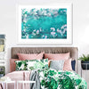White Cherry Blossoms In Japan Wall Art