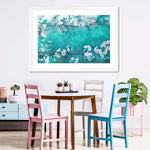 White Cherry Blossoms In Japan Wall Art