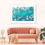 White Cherry Blossoms In Japan Wall Art