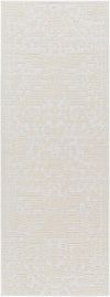 Beren Cream Washable Area Rug