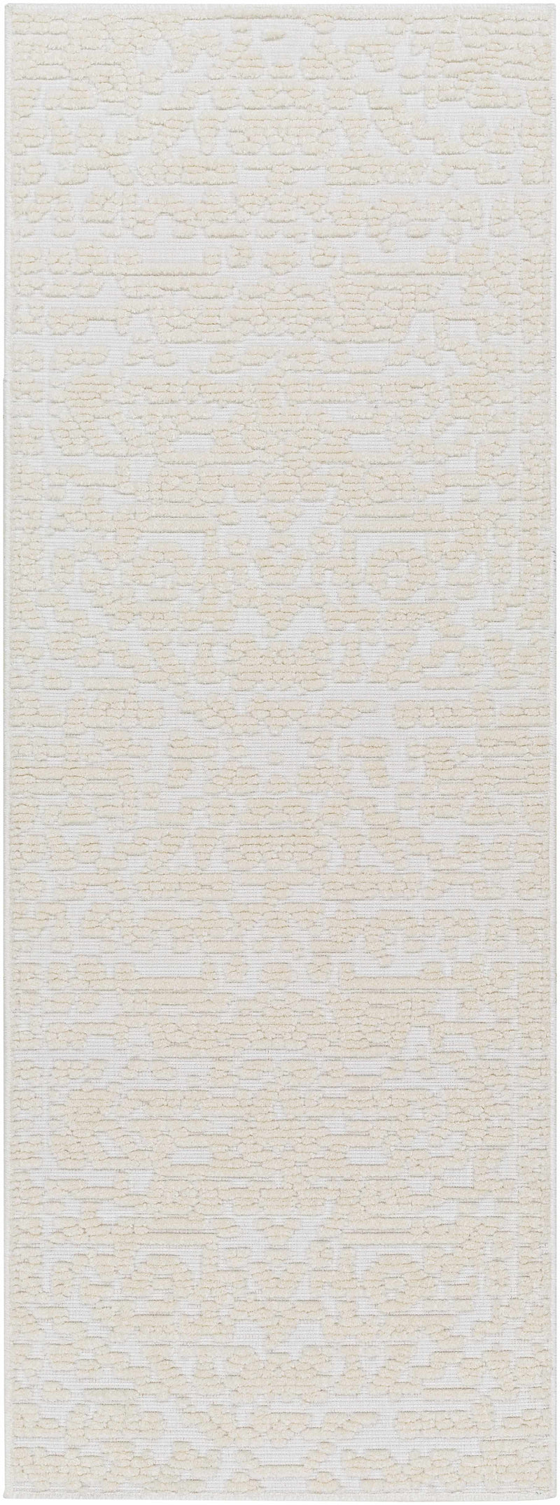 Beren Cream Washable Area Rug