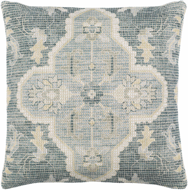 Rettenschoss Teal Pillow Cover