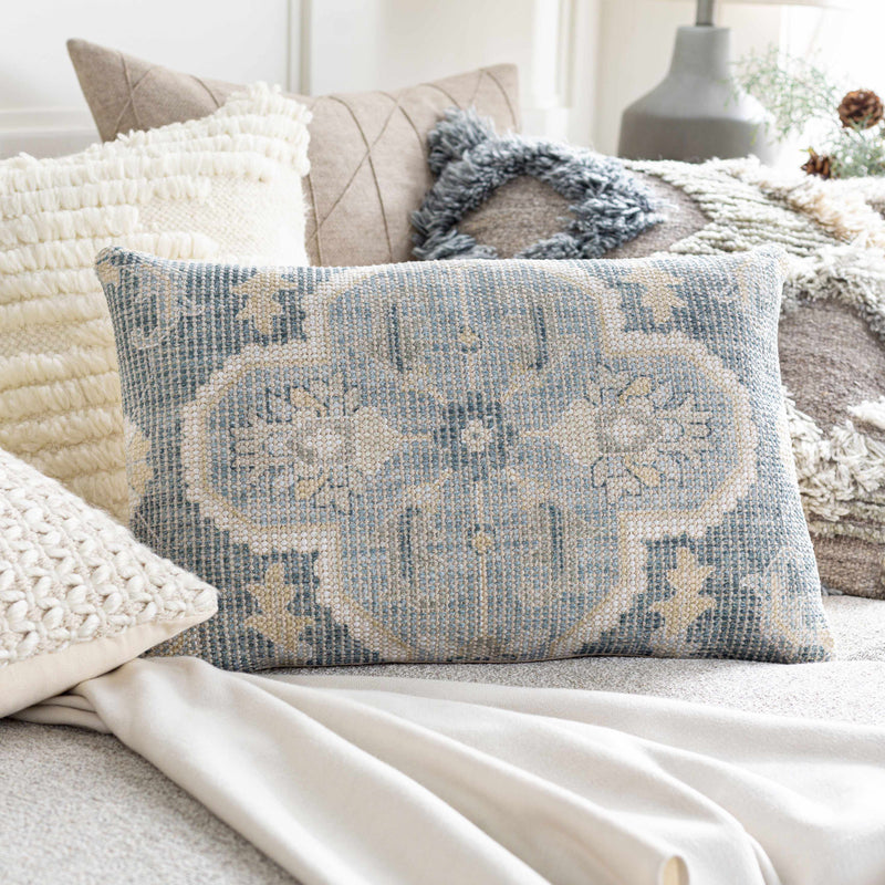 Rettenschoss Teal Pillow Cover