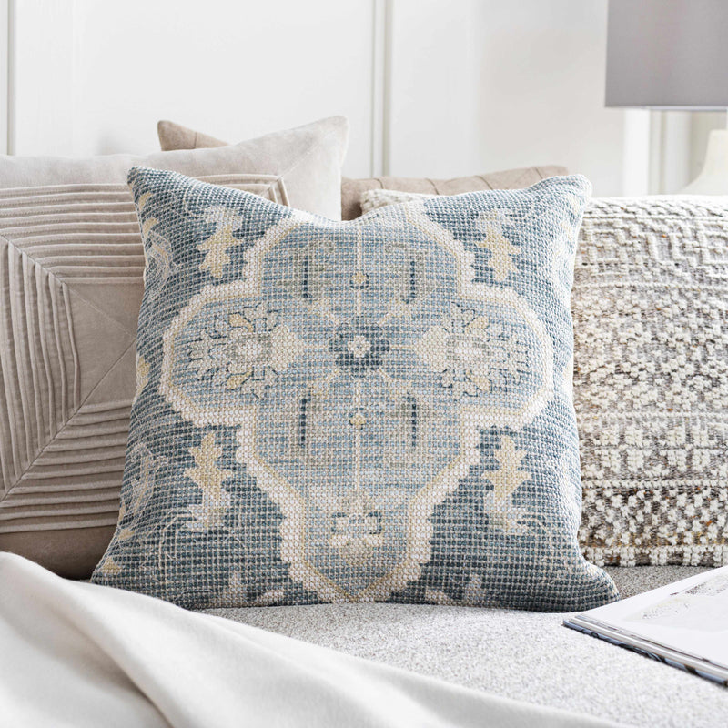 Rettenschoss Teal Pillow Cover
