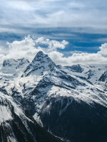 Snow Mountain Peaks Wall Art