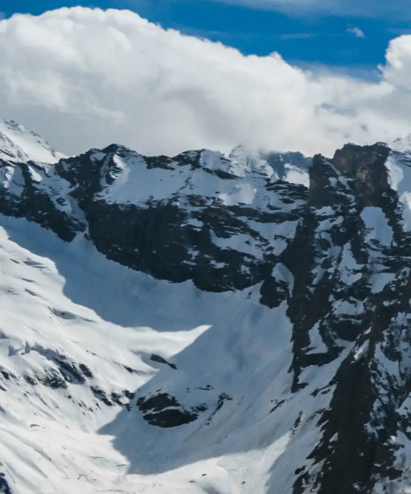 Snow Mountain Peaks Wall Art
