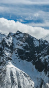 Snow Mountain Peaks Wall Art