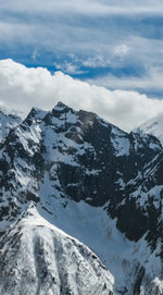 Snow Mountain Peaks Wall Art