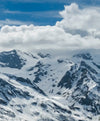 Snow Mountain Peaks Wall Art
