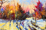Snowy Forest Wall Art