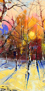 Snowy Forest Wall Art