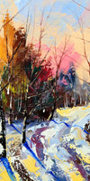 Snowy Forest Wall Art