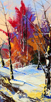 Snowy Forest Wall Art