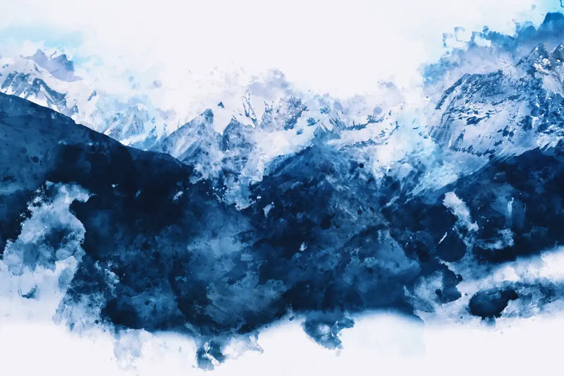 Snowy Mountains Wall Art