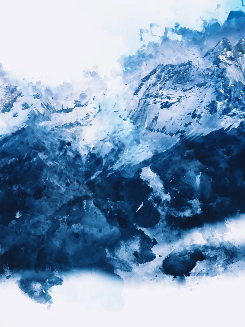 Snowy Mountains Wall Art