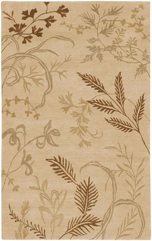 Tehama Modern Beige Area Rug