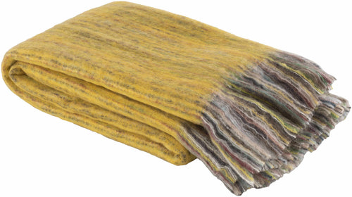 Lofer Bright Yellow Throw