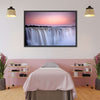 Sunset At Victoria Falls Wall Art
