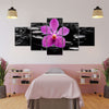 Zen Purple Orchid Wall Art
