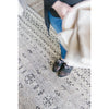 Ollie Grey/Ivory Hand-Knotted Rug