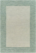 Amadi Green Wool Area Rug