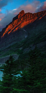St. Mary Lake Dramatic Sunrise Wall Art