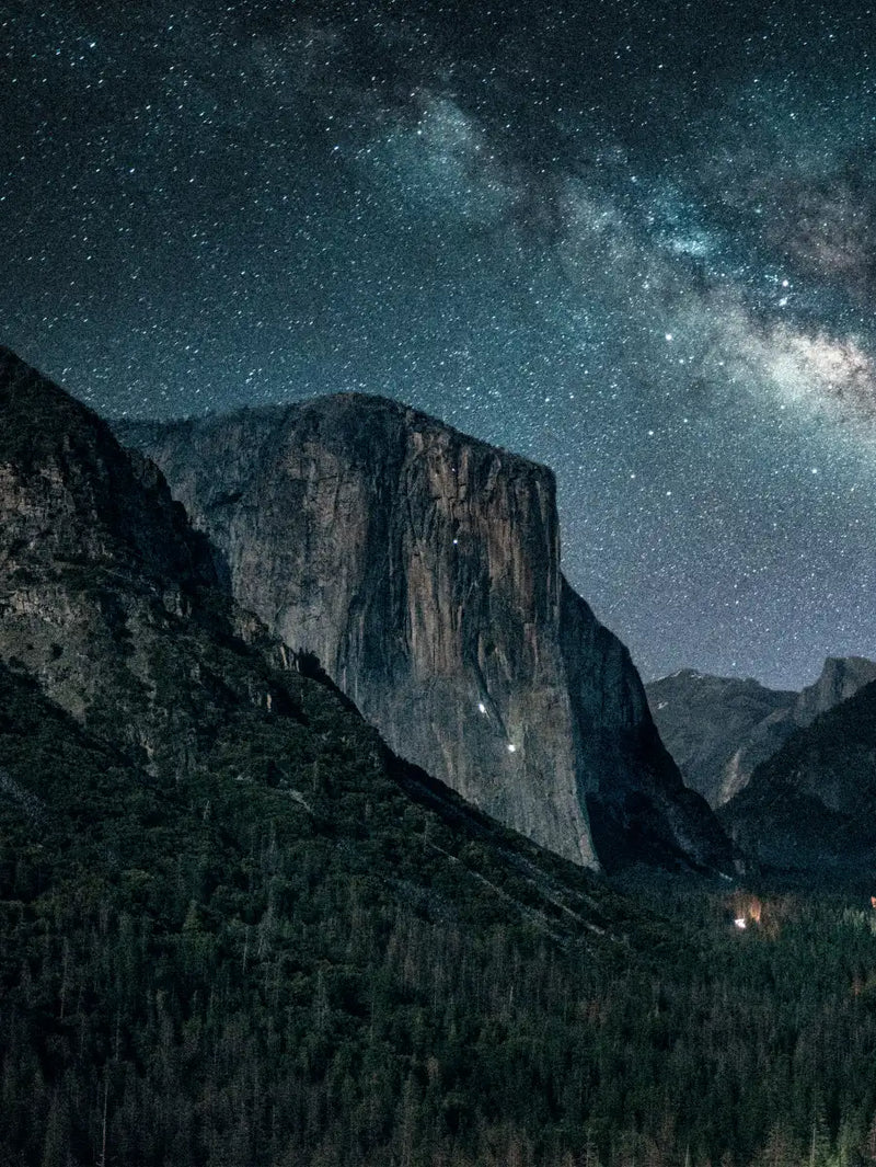 Stargazing At Yosemite Wall Art