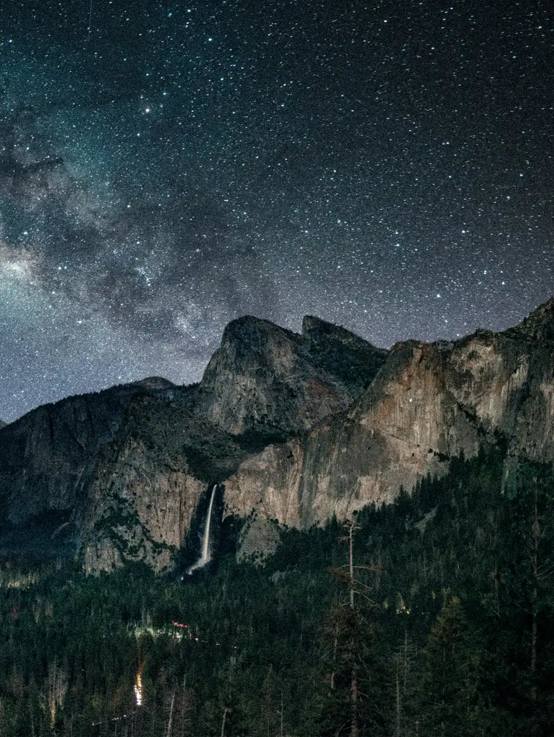 Stargazing At Yosemite Wall Art