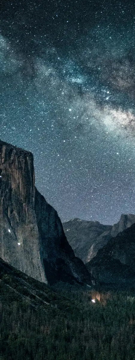 Stargazing At Yosemite Wall Art
