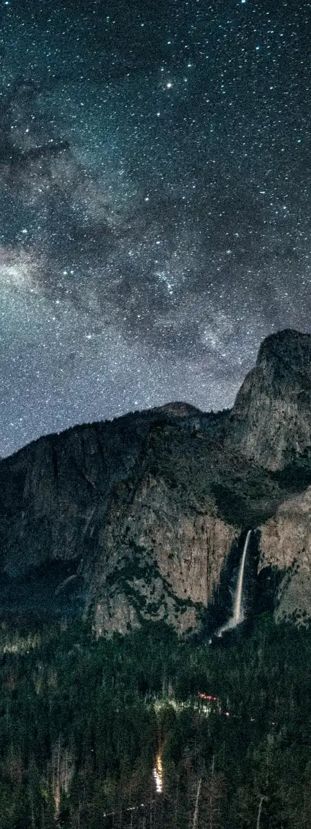 Stargazing At Yosemite Wall Art