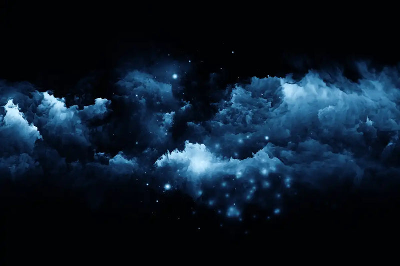 Starry Nighttime Sky Wall Art