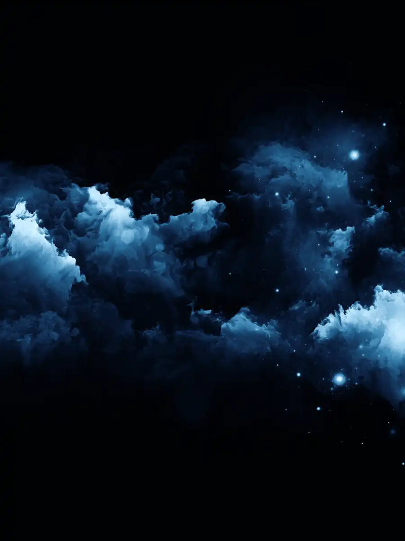 Starry Nighttime Sky Wall Art