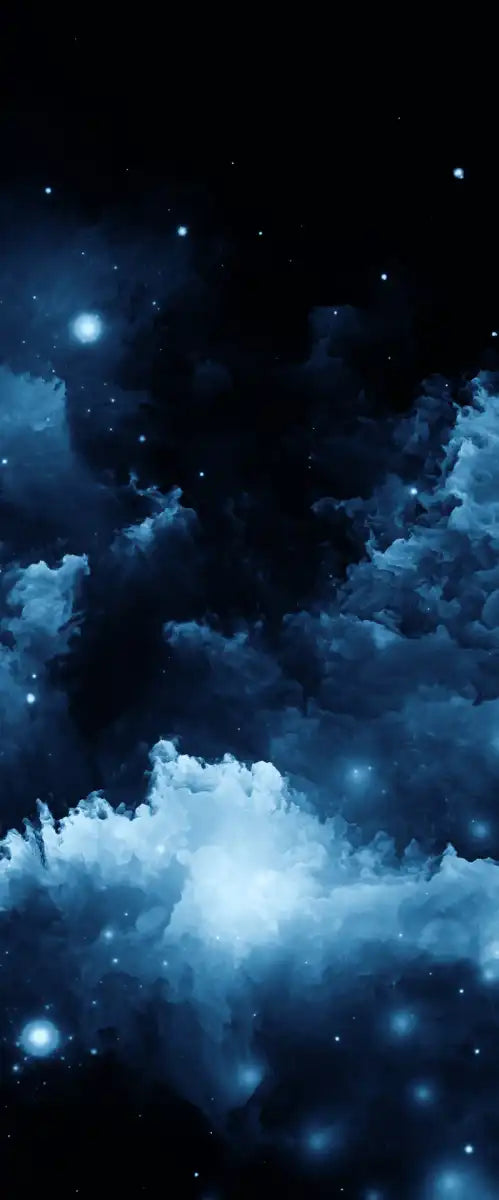 Starry Nighttime Sky Wall Art
