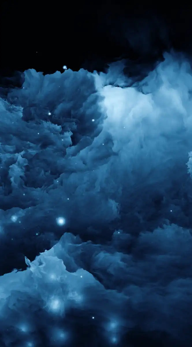Starry Nighttime Sky Wall Art