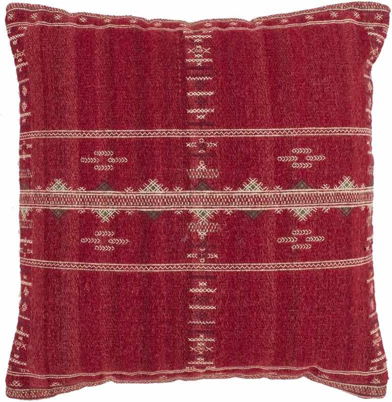 Frankhuis Bright Red Pillow Cover