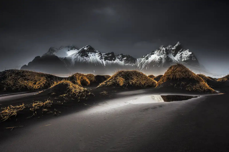 Stokksnes Mountainscape Wall Art