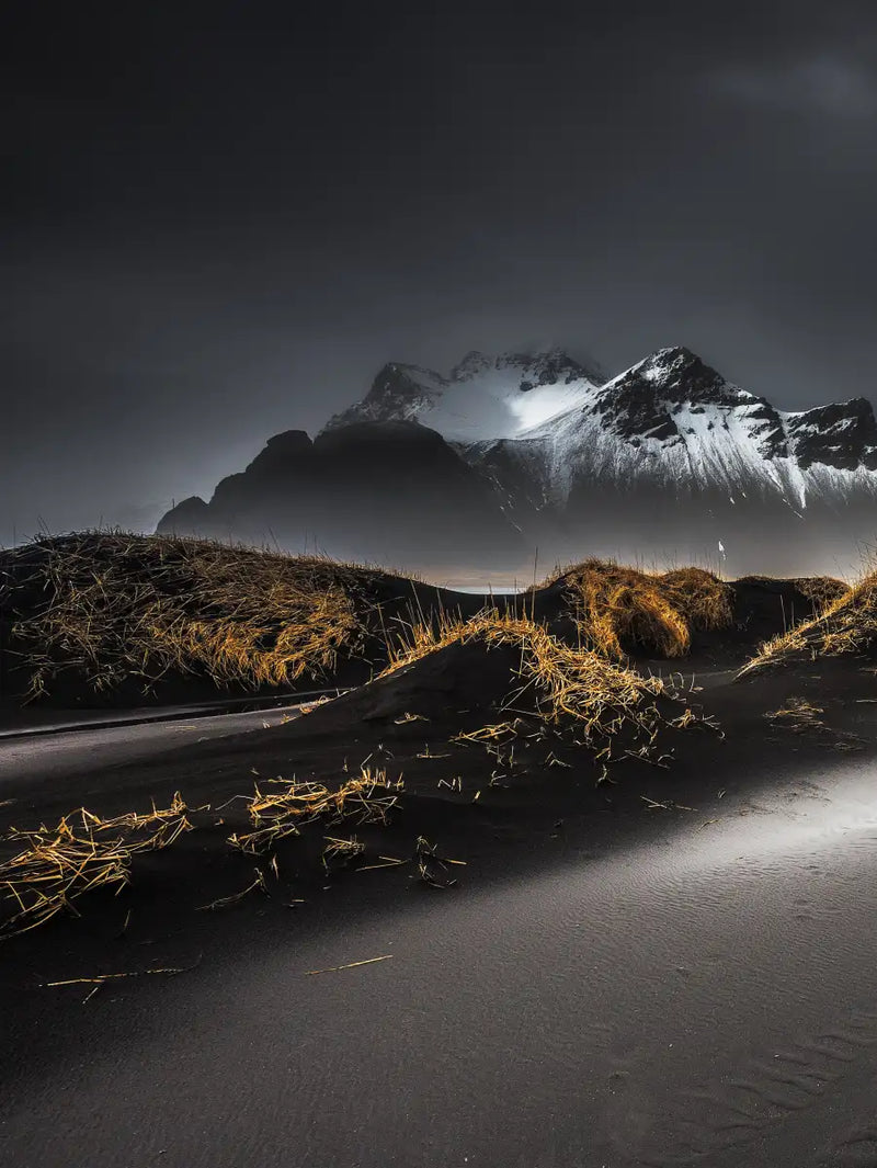 Stokksnes Mountainscape Wall Art