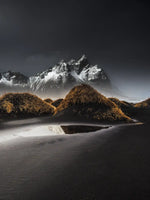 Stokksnes Mountainscape Wall Art