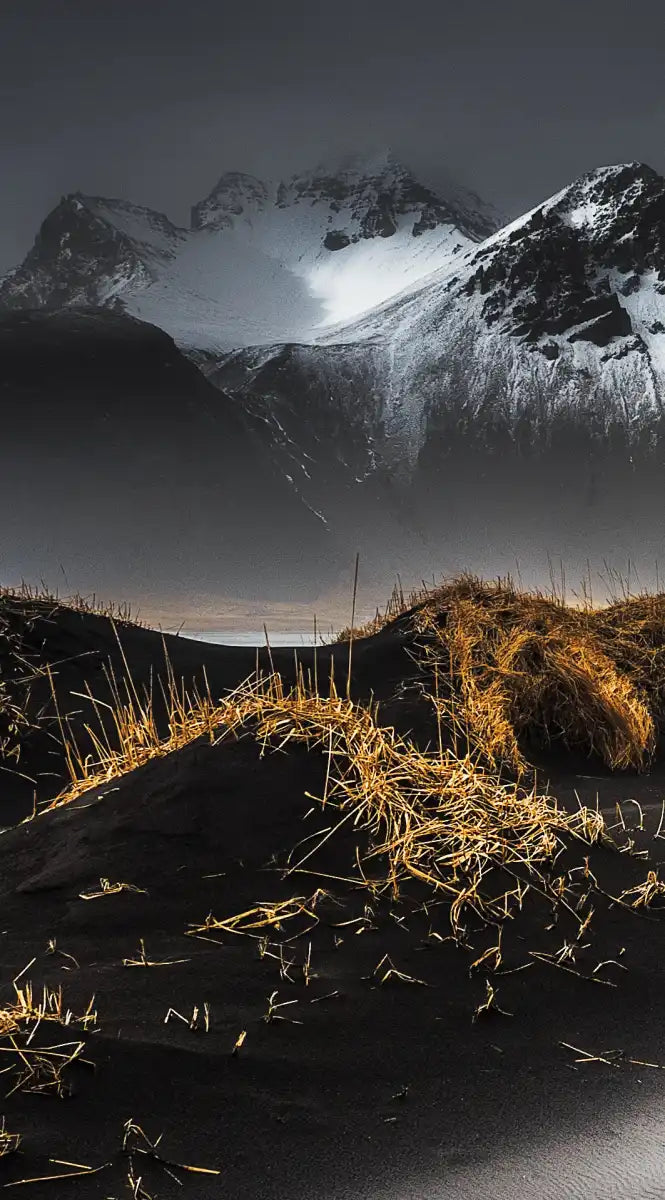 Stokksnes Mountainscape Wall Art