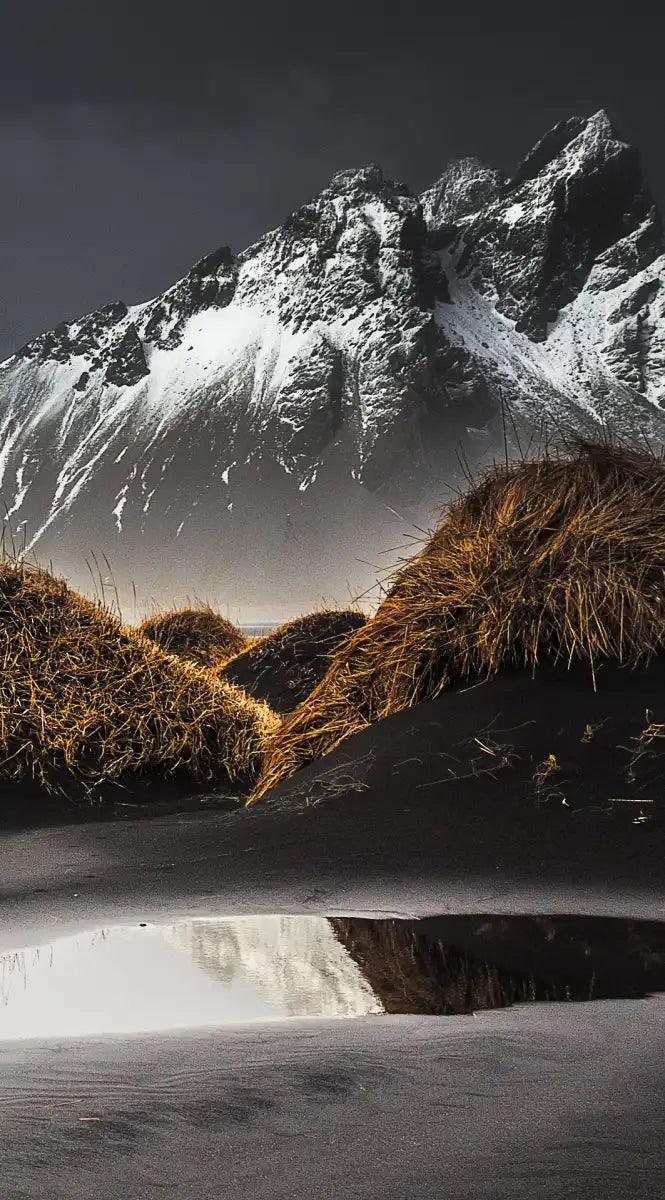 Stokksnes Mountainscape Wall Art