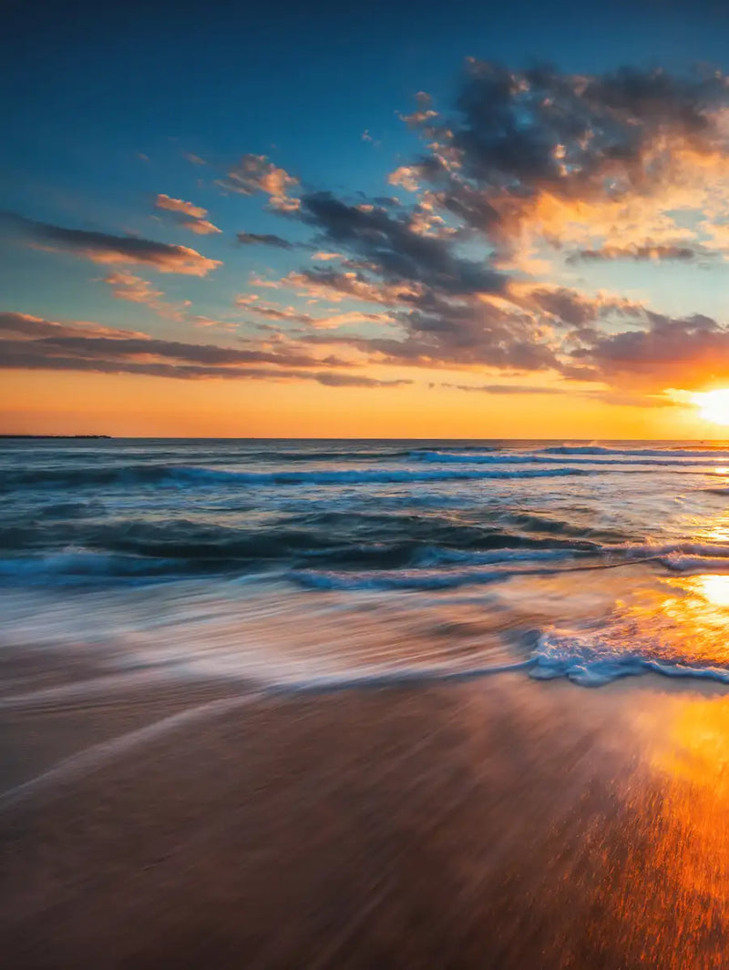 Summer Ocean Sunrise Wall Art