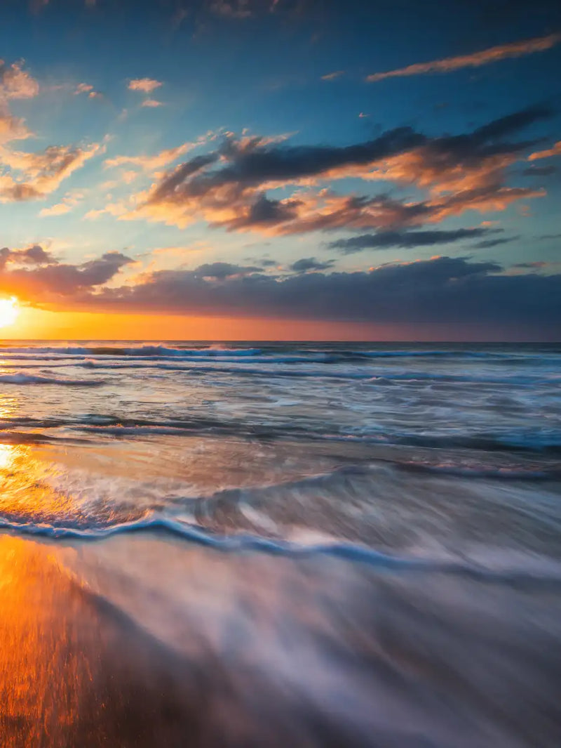 Summer Ocean Sunrise Wall Art