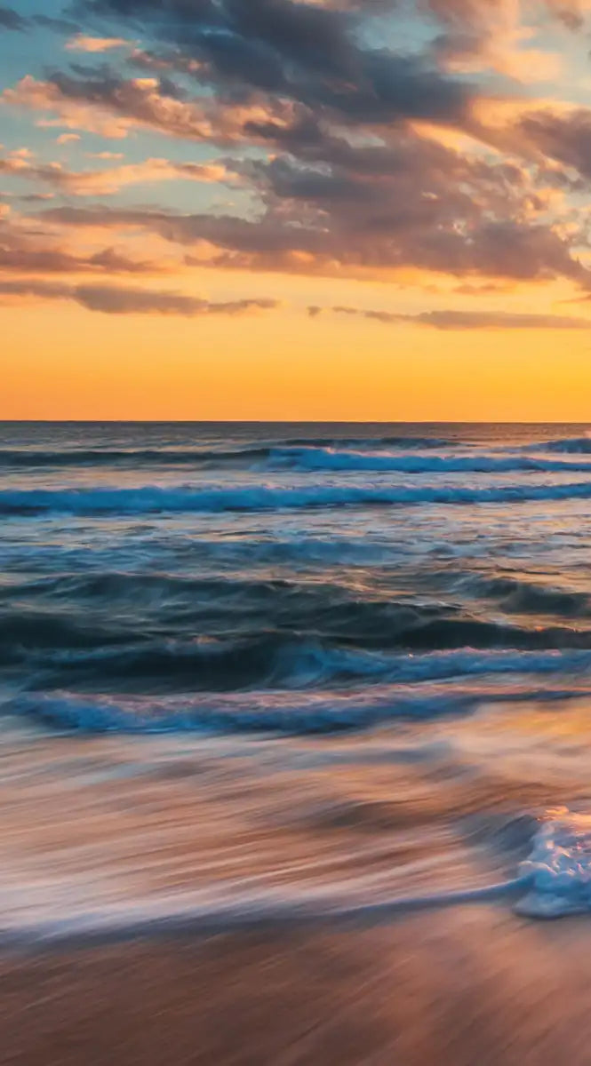 Summer Ocean Sunrise Wall Art