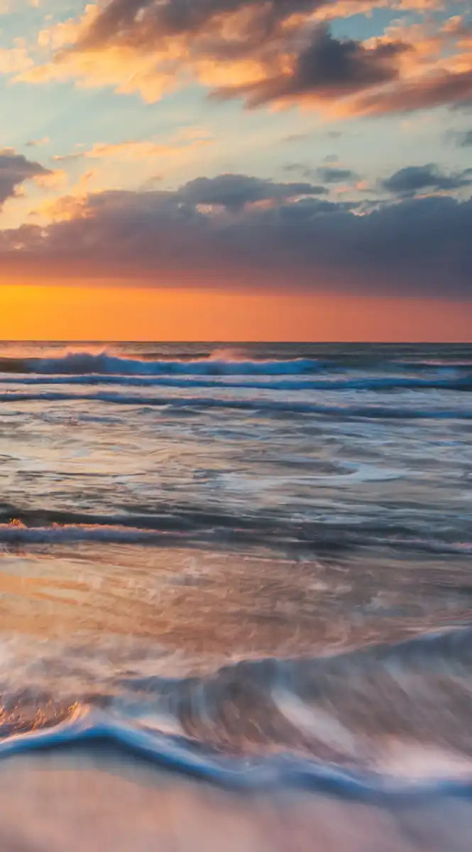 Summer Ocean Sunrise Wall Art