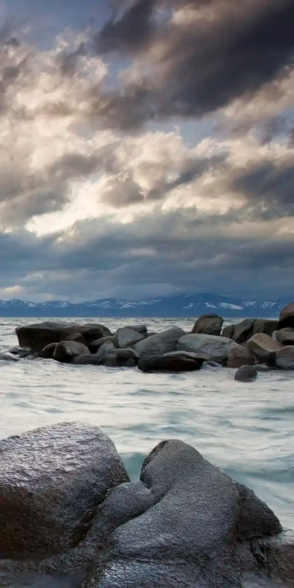 Sunlit Lake Tahoe Wall Art