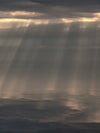 Sunrays And Cloudy Sky Wall Art