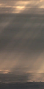 Sunrays And Cloudy Sky Wall Art