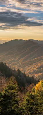 Sunrise In Smoky Mountains Wall Art