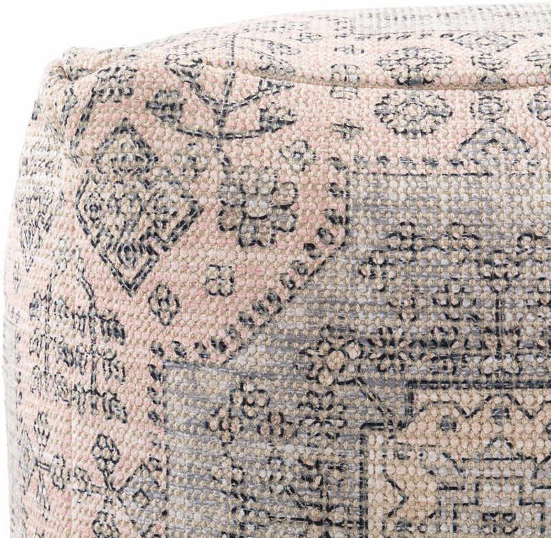 Sommerein Pale Pink Pouf